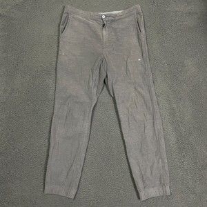 Mack Weldon Pants Mens Medium Gray Sunday Lounge Pants Casual Jogger 32x28